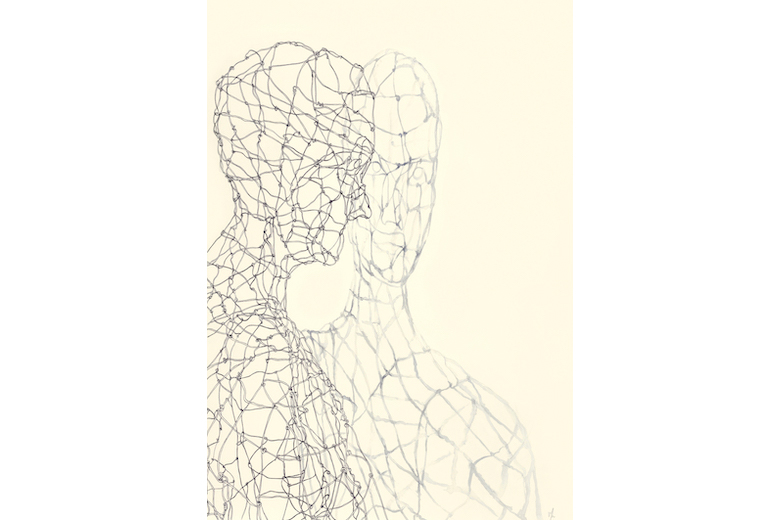 Intuition II - Pen and ink on paper